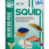 Hikari Frozen Squid 3.5oz Cubes