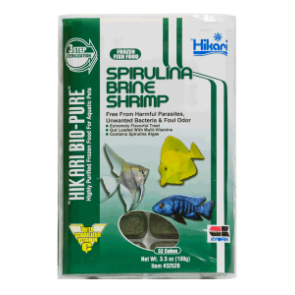 Hikari Frozen Spirulina Brine Shrimp 3.5oz Cubes