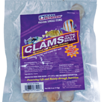 Ocean Nutrition Frozen Clams on the Half Shell 4oz