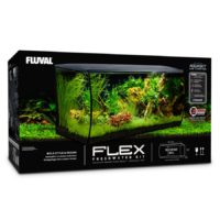 Fluval Flex Black Aquarium Kit 32.5 gallon