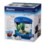 Aqueon MiniBow LED Desktop Aquarium Kit Blue 1g