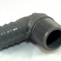Hose Elbow Adapter 1" MPT x 1" Insert