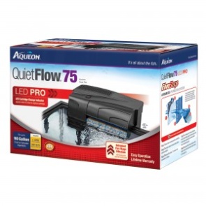 Aqueon QuietFlow LED PRO Aquarium Power Filter 55/75