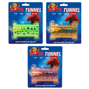 Zoomed Betta Tunnel Asst Colors