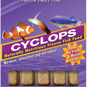 Ocean Nutrition Frozen Cyclops 3.5oz Cubes