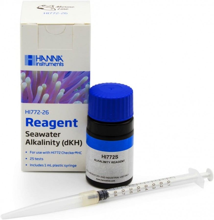 Hanna Alkalinity (dKH) Reagent (25 Tests) HI772-26