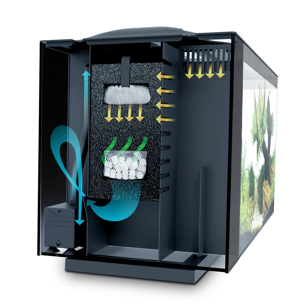 Fluval Spec 16 Gallon Aquarium Kit Black - Image 3
