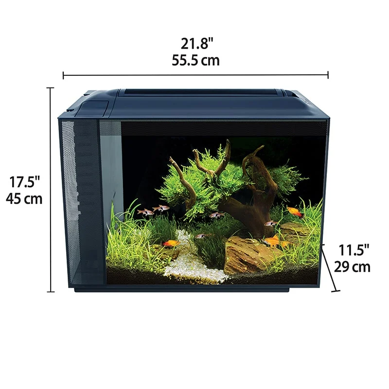 Fluval Spec 16 Gallon Aquarium Kit Black - Image 4