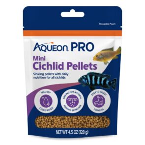 Aqueon Cichlid Pellets Mini 4.5oz