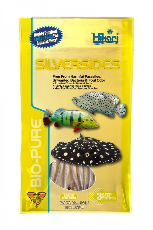 Hikari Frozen Silversides 12oz Flat