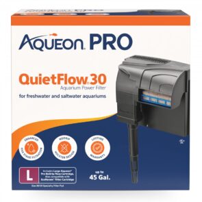 Aqueon PRO QuietFlow 30 Aquarium Power Filter