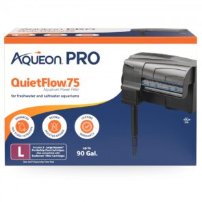 Aqueon PRO QuietFlow 75 Aquarium Power Filter