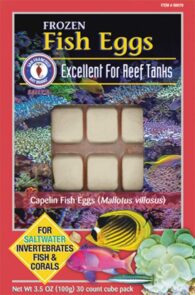San Francisco Bay Frozen Fish Eggs 3.5oz Cubes