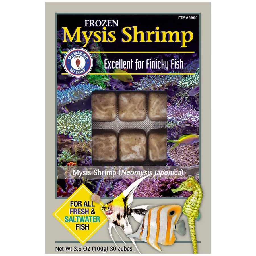 San Fransisco Bay Frozen Mysis 3.5oz Cubes