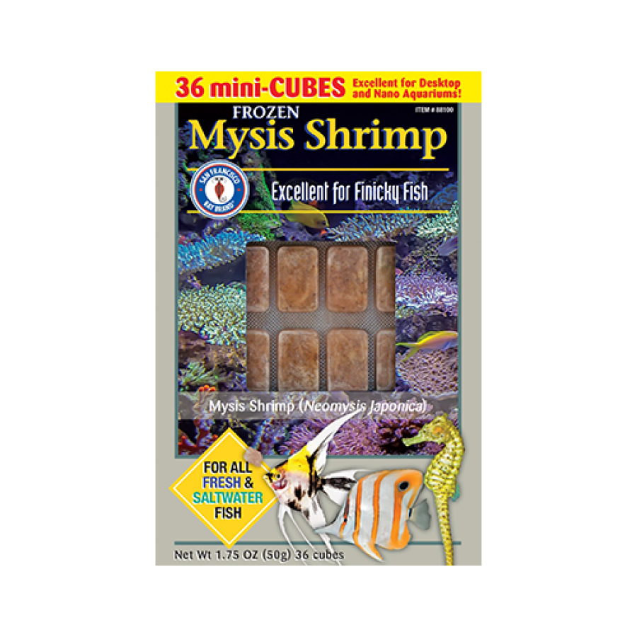 San Fransisco Bay Frozen Mysis Cubes 1.75oz