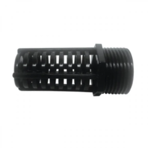 Threaded Suction Screen Black 1in