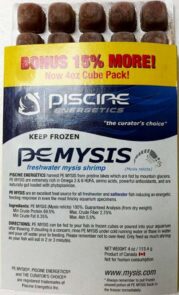 PE Mysis Frozen 4oz Cubes