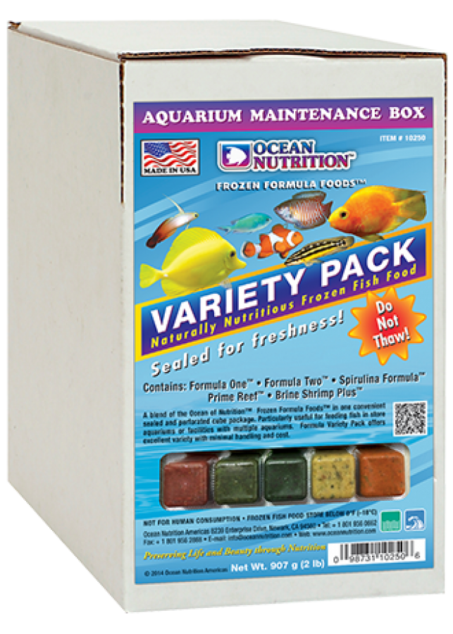 Ocean Nutrition Frozen Formula Variety Pack 2lb